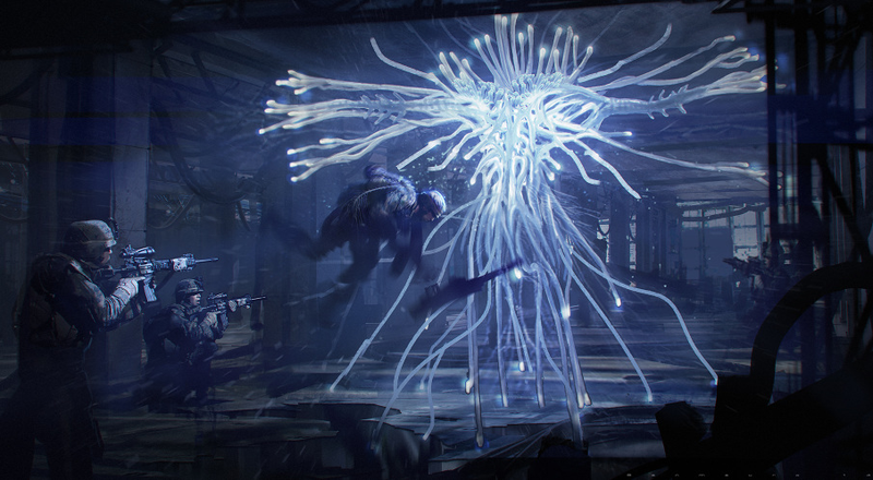 Illustration for article titled Wild Concept Art For The Trippy Final Moments Of Luc Besson's Lucy